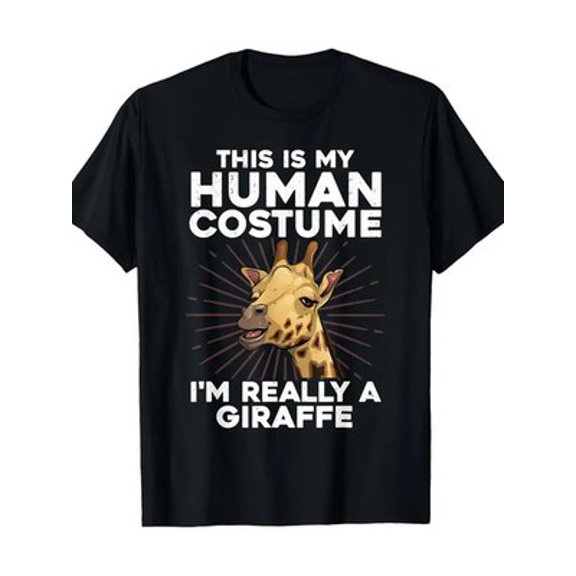 Velto Cool Giraffe For Men Women Zoo Animal Lovers Safari Wildlife T-Shirt - 220g All Size S-5XL