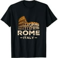 thumbnail image 1 of Velto Cool Vintage Roma Italia Colosseum Souvenirs, Rome Italy T-Shirt All Size S-5XL, 1 of 5