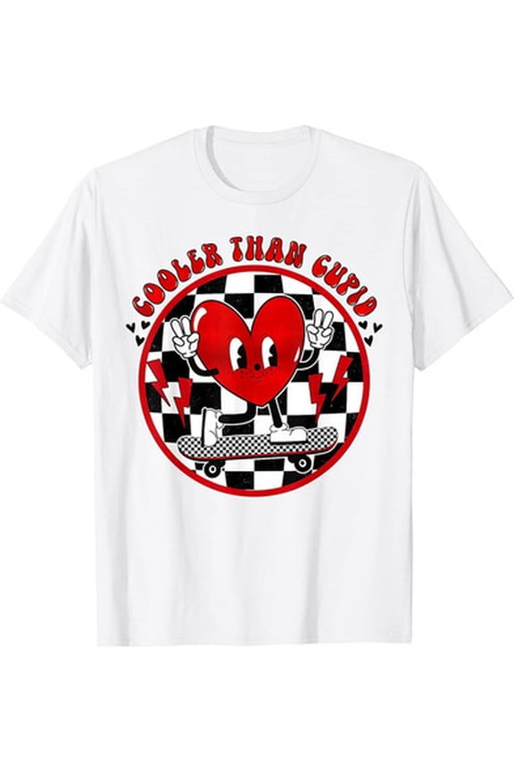 Cooler Than Cupid Valentines T-shirt All Size S-5XL