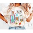 thumbnail image 1 of Velto Coquette Bow Happy Holiday Tee,Happy Holiday Stockings Tee,Happy Holiday Season Shirt,Happy Holiday Party Tee,Happy Holiday Shirt,Happy Holiday All Size S-5XL, 1 of 5