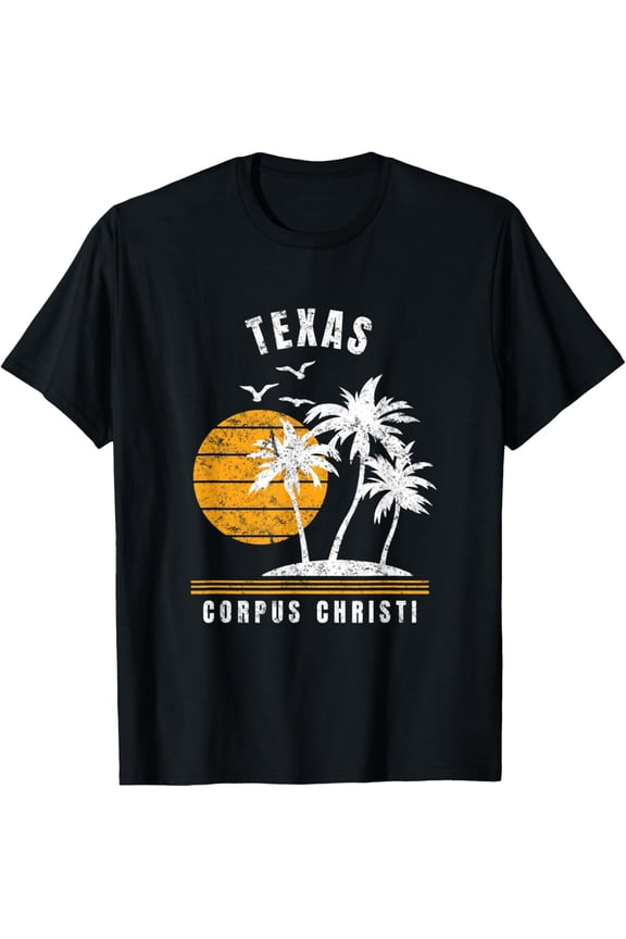 Corpus Christi Texas TX Vacation Souvenir T-Shirt All Size S-5XL