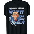 thumbnail image 1 of Velto Cotton Grumpy Old for Man Club Honorary Member T-Shirt | "Telling It Like It Is All Size S-5XL, 1 of 5