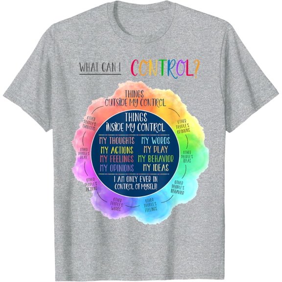Velto Counselor What Can I Control? Things Inside My Control T-Shirt All Size S-5XL