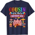 thumbnail image 1 of Velto Cousin Of The Birthday For Girl Circus Carnival Family Party T-Shirt All Size S-5XL, 1 of 5