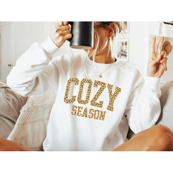 Velto Cozy Season Vintage Fall Pumpkin Cartoon Autumn Sweatshirt for Her Full size S-5XL