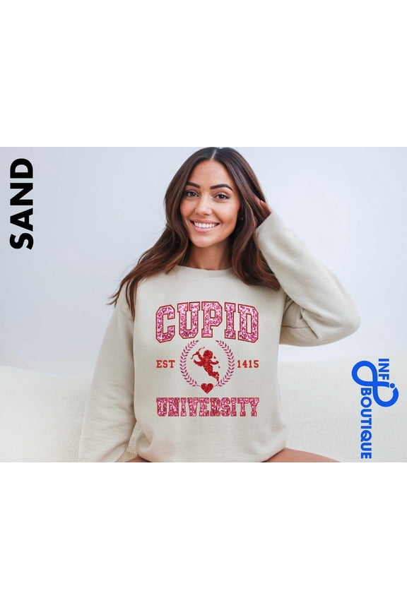 Cupid University Sweatshirt, Cupid Est 1415 Collage Sweater, Love Teacher Shirt, Teacher Cupid Shirt, Match Maker Shirt, University Of Cupid All Size S-5XL