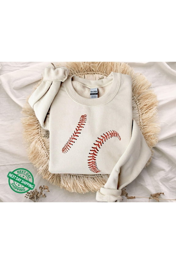 Cute Baseball Sweatshirt, Baseball Lover Gift, Baseball Game Day Sweatshirt, Baseball Mama Sweater, Baseball Season , Mothers Day Gift All Size S-3XL