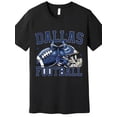 thumbnail image 1 of Velto Dallas Football-Inspired Cotton T-Shirt for Men - Casual Crew Neck, Short Sleeve All Size S-5XL, 1 of 5