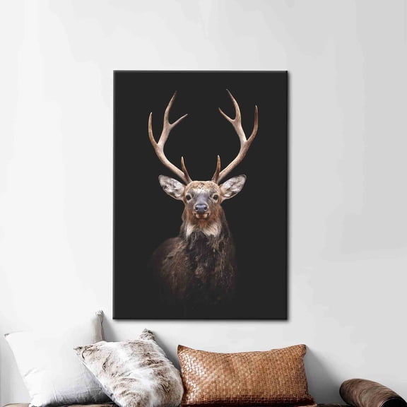 Velto Deer Photography, Animal Wall Decor, Beautiful Deer Art, Deer Art Canvas, Deer Photo Printed, Animal Photo Art, Farmhouse Canvas, 8x12 UNFRAMED