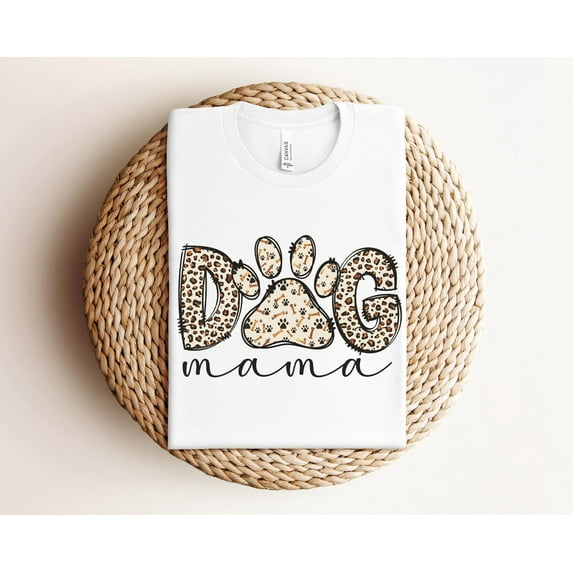 Velto Dog Mama Shirt, Dog Mom Gift, Dog Mama Tshirt, Mothers Day Gift for Dog Owner, Dog Mama , Dog Owner Outfit, Cute Dog Mama Gift All Size S-5XL