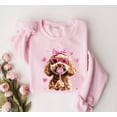 thumbnail image 1 of Velto Dog Valentine Sweatshirt, Dog Heart Sweatshirt, Coquette Bow Sweatshirt, Dog Lover Valentine Gift, Dog Owner Sweater, Cute Dog Sweatshirt All Size S-3XL, 1 of 5
