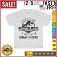 thumbnail image 1 of Velto Don't mess with Auntiesaurus you'll get Jurasskicked Floral T Shirt Men Women All Size S-5XL, 1 of 5