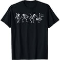 thumbnail image 1 of Velto Dry Bones Come Alive Relaxed Skeleton Dancing T-Shirt All Size S-5XL, 1 of 5