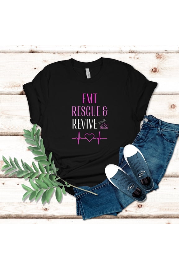 EMT Shirt Paramedic tShirt EMS T-Shirt emt gifts rn Shirt Emergency Medical Technician First responder EMT graduation gift All Size S-5XL