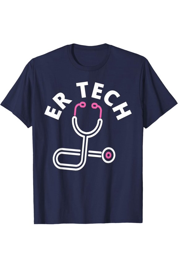 ER Tech Technicians Design - Emergency Room Nursing Staff T-Shirt All Size S-5XL