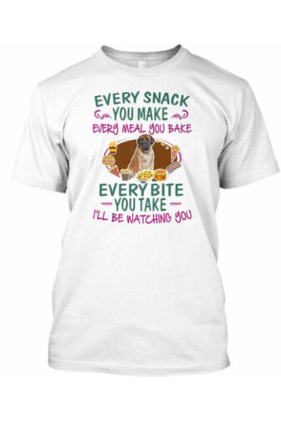 English Mastiff And Tees T-Shirt Made in the USA All Size S-5XL