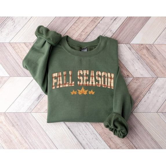Velto Fall Season Sweatshirts, Tis The Season Sweatshirt, Fall Crewneck Sweater, Pumpkin Shirt, Fall Sweatshirt, Fall Season Shirt, Thanksgiving Gift All Size S-5XL