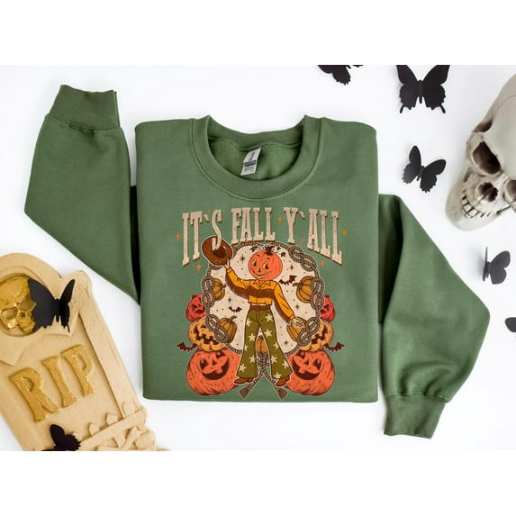 Velto Its Fall Yall Sweatshirt, Happy Holiday Tshirt, Happy Holiday Family Matching Shirt, Happy Holiday Shirts, Spooky Season Shirt, Gift For Happy Holiday All Size S-3XL