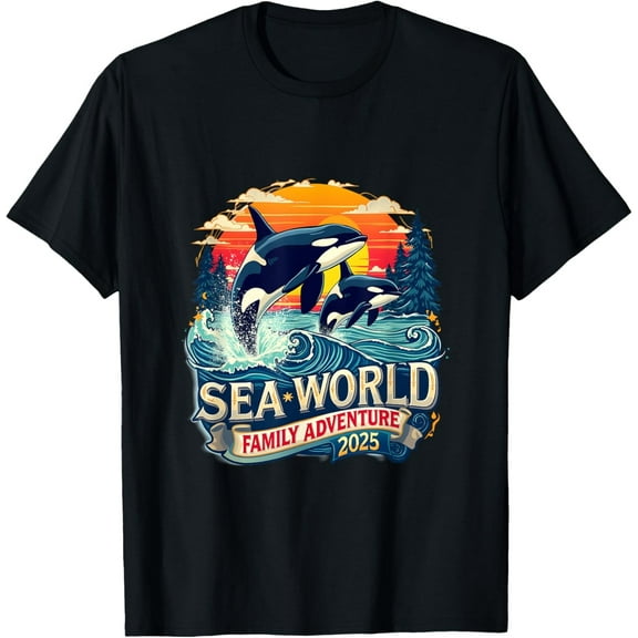 Velto Family Adventure Sea World 2025 Ocean Explorer Memories T-Shirt All Size S-5XL