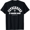 thumbnail image 1 of Velto Fatherhood Is Kingdom Work Christian Dad Father's Day Faith T-Shirt All Size S-5XL, 1 of 5