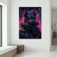thumbnail image 1 of Velto Fearless Neon Doberman In Cybepunk Style - Edgy Canvas, Gift For Him, Bold Dog Wall Art Canvas, 12x18 UNFRAMED, 1 of 4