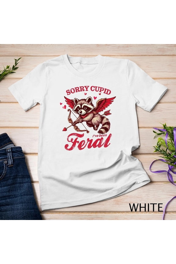 Feral Cupid A Wild Day Design T-Shirt Unisex T-shirt All Size S-5XL