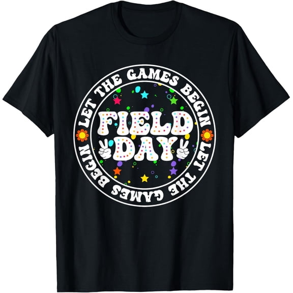 Velto Field Day Let The Games Begin Teachers Field Day T-Shirt All Size S-5XL