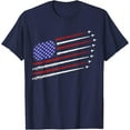 thumbnail image 1 of Velto Fighter jets with USA american flag 4th of July celebration T-Shirt All Size S-5XL, 1 of 5