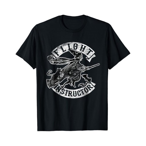 Velto Flight Instructor Witch T-Shirt Costume Gift All Size S-5XL