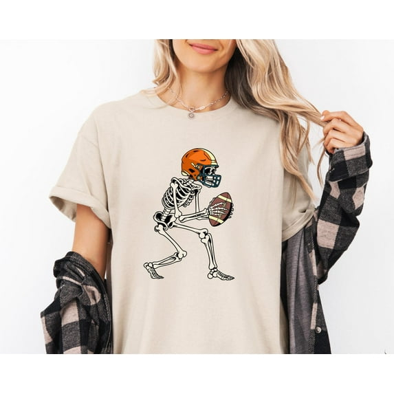 Velto Football Happy Holiday Shirt, Happy Holiday Football Skeleton Shirt, Skeleton Happy Holiday Shirt,Happy Holiday Party Tee, ,Football Fall Shirt,Football Tee All Size S-5XL
