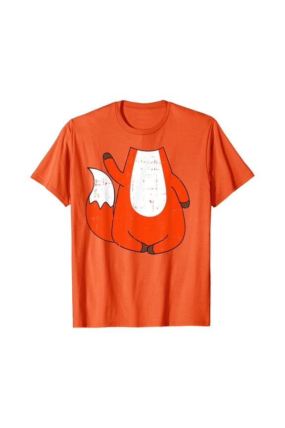 Fox Costume Cute Easy Animal Gift T-Shirt All Size S-5XL