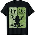 thumbnail image 1 of Velto Frog Periodic Table Elements Herpetologist Frog Lover Retro Tee, Shirt All Size S-5XL, 1 of 5