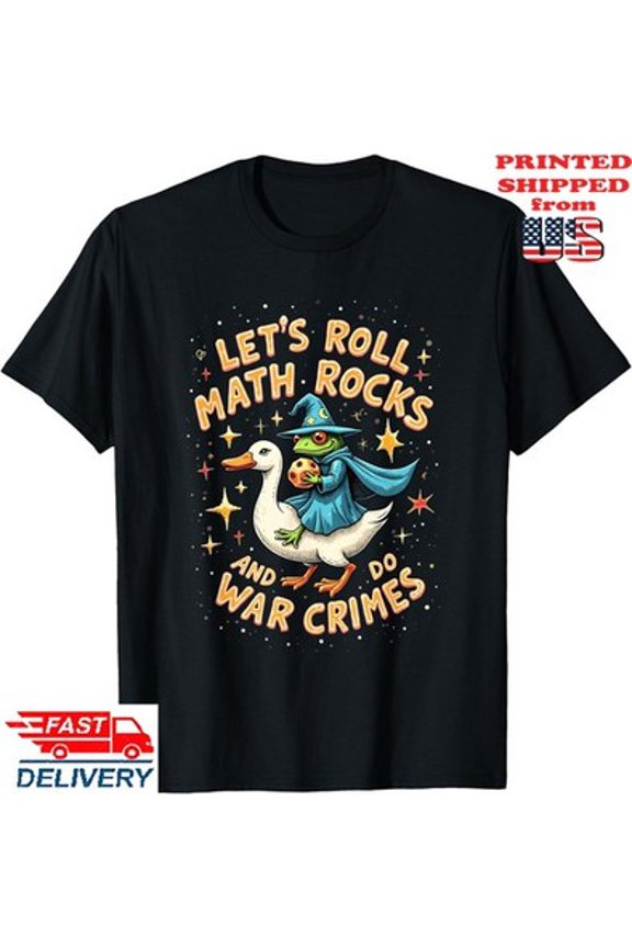 Frog Wizard Math Rocks Chaos Roll Tabletop T-Shirt , Unisex Tee All Size S-5XL