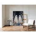 thumbnail image 1 of Velto Ghost Couple In Forest Canvas Wall Art Whimsical Romantic Starry Décor Canvas, SIZE 8x10 INCLUDE Pine Wood Frame 1.25-Inch, 1 of 4
