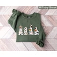 thumbnail image 1 of Velto Ghost Dog Sweatshirt, Happy Holiday Dog Shirt, Happy Happy Holiday Shirt, Spooky Season, Dog Happy Holiday Sweatshirt, Womens Happy Holiday, Dog Lover Gift All Size S-3XL, 1 of 5