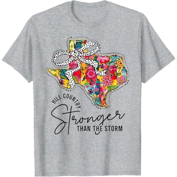 Velto Girly Pray For Texas Strong 2025 Floral Coquette Bow USA T-Shirt All Size S-5XL