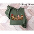 thumbnail image 1 of Velto Golden Doodle Sweatshirt, Dog Lover Gift, Holiday Sweaters, Happy Holiday Golden Doodle Shirt, Happy Holiday Crewneck, Dog Mom Shirt, Xmas Shirt All Size S-3XL, 1 of 5