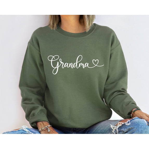 Velto Grandma Sweatshirt, Nana Sweatshirt, Mother's Day Gift, Gift For Mother, Mama , New Grandma Sweatshirt, New Mom Shirt, Grammy Shirt All Size S-3XL