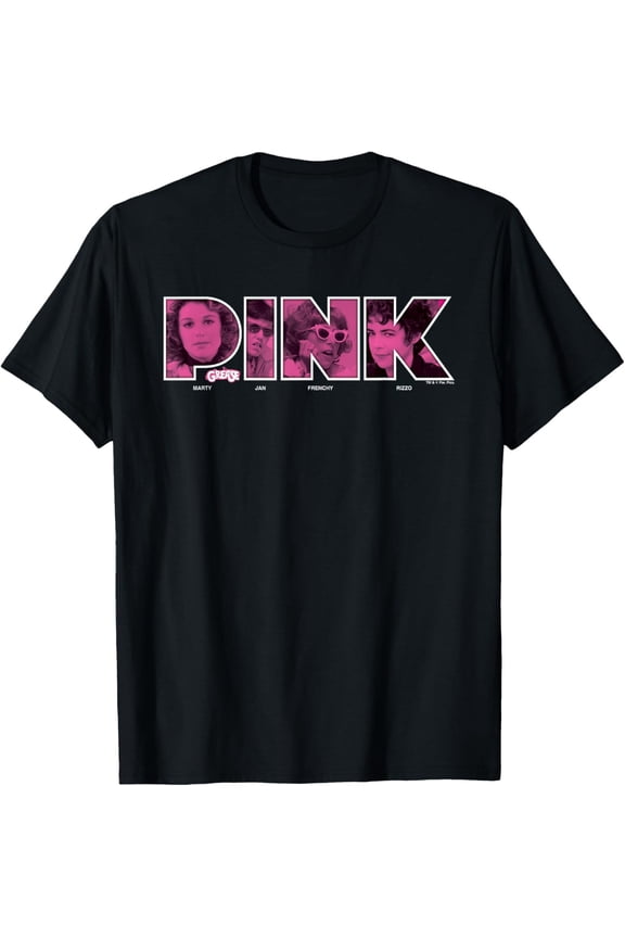 Grease Pink Ladies Marty Jan Frenchy & Rizzo T-Shirt All Size S-5XL