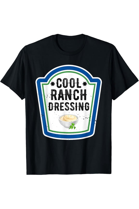 Group Costume Ranch Dressing Group Condiment T-Shirt All Size S-5XL