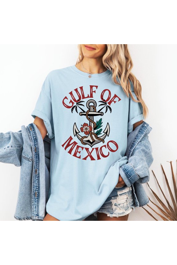 Gulf of Mexico Anchor Unisex T-Shirt All Size S-5XL