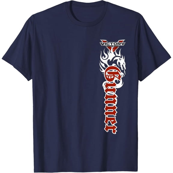 Velto Gunner Tribal Motorcycle T-Shirt All Size S-5XL