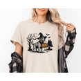thumbnail image 1 of Velto Happy Holiday Dog T-Shirt, Witch Dog with Pumpkin Basket Shirt, Happy Holiday Dog Shirt, Spooky Paw Shirt, Dog Mom T-Shirt, Dog Ghost Shirt , All Size S-5XL, 1 of 5