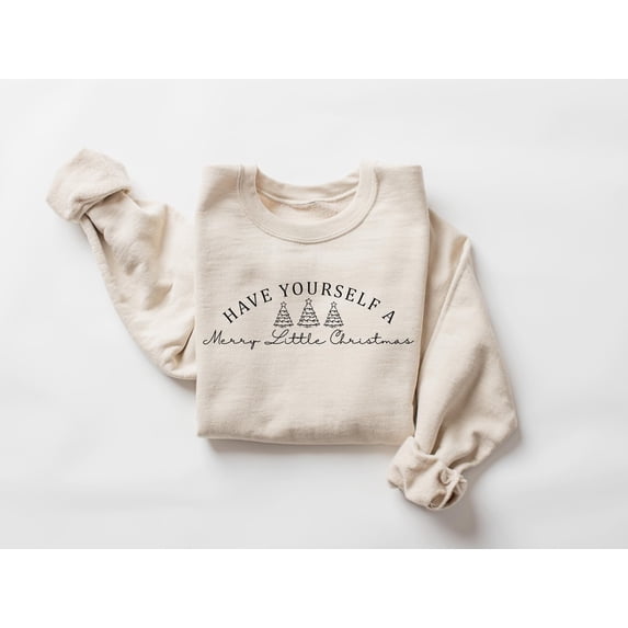 Velto Happy Holiday Sweatshirt, Womens Happy Holiday Shirt, Merry and Bright Happy Holiday Sweater, Happy Holiday Crewneck, Holiday Sweater, Xmas Sweatshirt All Size S-3XL