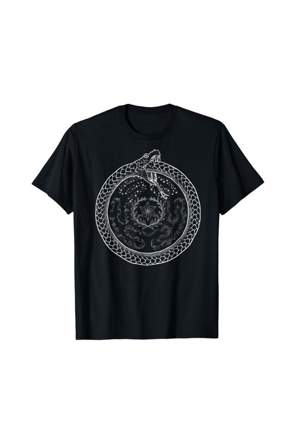 Hecate's Wheel Ouroboros Hekate Magick Pagan Witch Gift T-Shirt All Size S-5XL