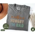 thumbnail image 1 of Velto Hi Hungry Im Dad Fathers Day Birthday New Dad Humor Gift T-Shirt Graphic Fullsize S-5XL Shirt, 1 of 5