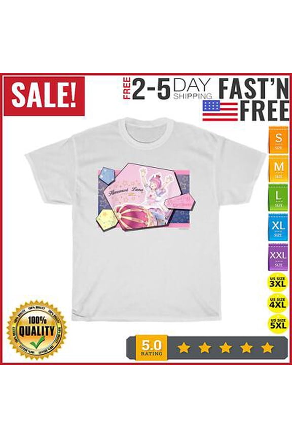 Himemori Luna hologra Famous Scene Vintage T Shirt Men Women Fashion 2023 All Size S-5XL