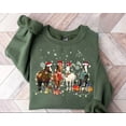 thumbnail image 1 of Velto Horse holiday Sweatshirt, Western holiday Horse Sweater, Horse Lover Gift All Size S-5XL, 1 of 5