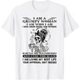 thumbnail image 1 of Velto I Am A Grumpy Woman I Am Who I Am I Have Anger Issues T-Shirt All Size S-5XL, 1 of 5