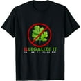 thumbnail image 1 of Velto I Hate Cilantro - ILLEGALIZE IT say no to cilantro! T-Shirt Fullsize S-5XL Shirt, 1 of 5